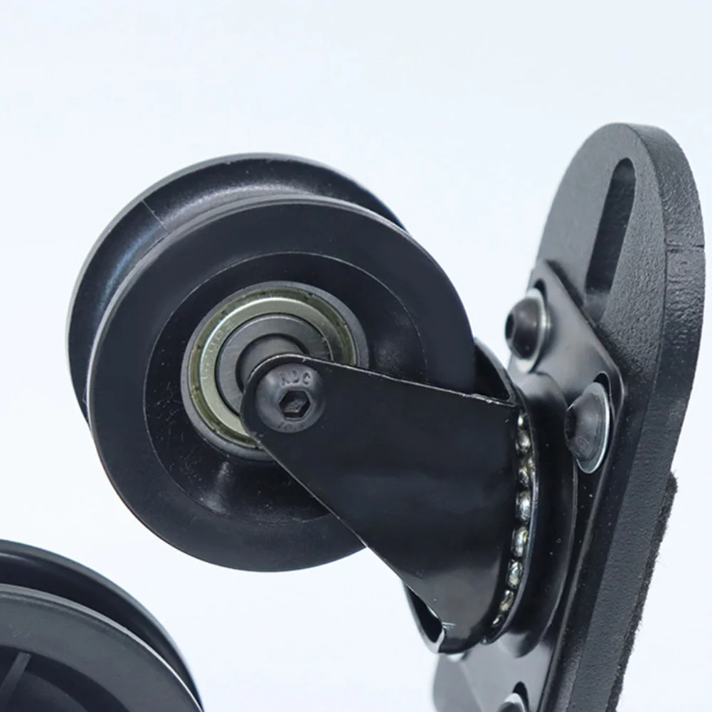 Wrist Strengthener Armwrestling Trainer For Office Workout Nylon Wheels Modular Design Customizable Handles And Cables