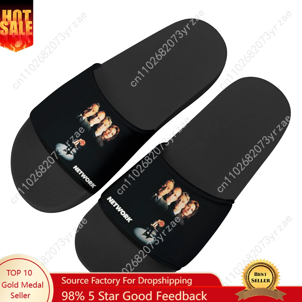 

Network Flip Flops Home Slippers Mens Womens Teenager Family Slippers Bathroom Pool Casual Fashion Sandals Custom Water Shoes