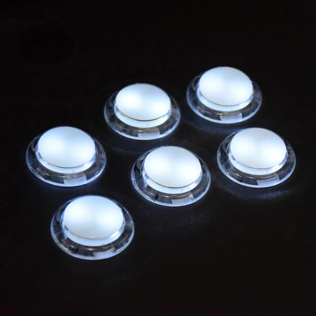 Transparent Switch Rocker Push Illuminated Accessories 30 Cassette Ade Fighting Lighting Game Console Round Board