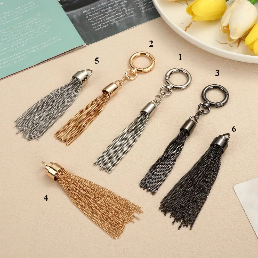 High Quality Fashion Handbag Decoration Tassels Pendant Shoulder Bag Tassel Purse Hardware Accessories Tassel Pendant Keychain