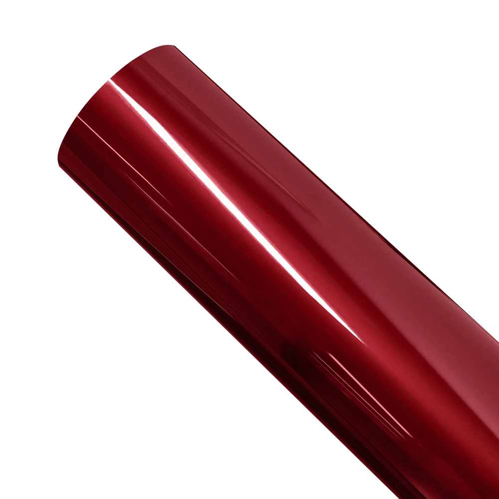 Liquid Metal Vampire Red Auto Wrap Vinyl Film Car Sticker PET Sticker PVC Bubble Free Auto Decals Car Accessories Exterior