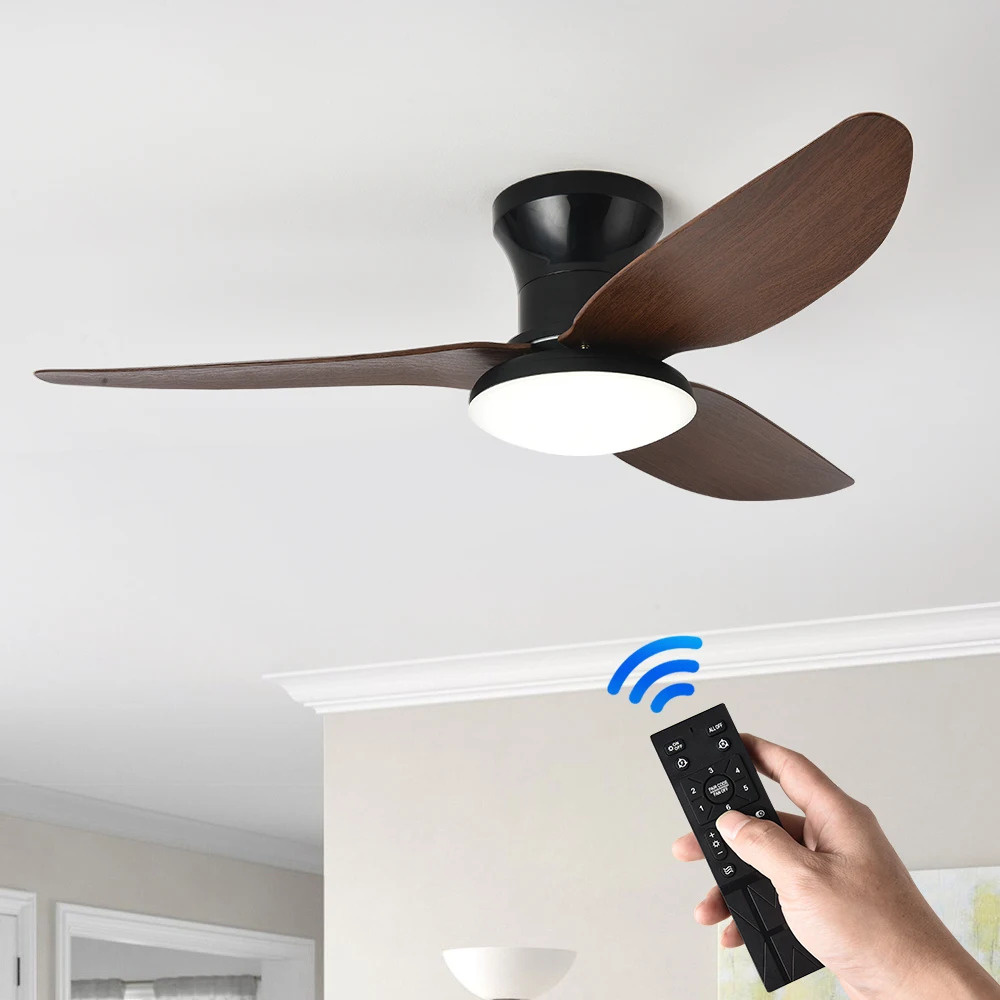 High Wind Power Ceiling Fan Light Electric Household Integrated for Bedroom Dining Room Living Room
