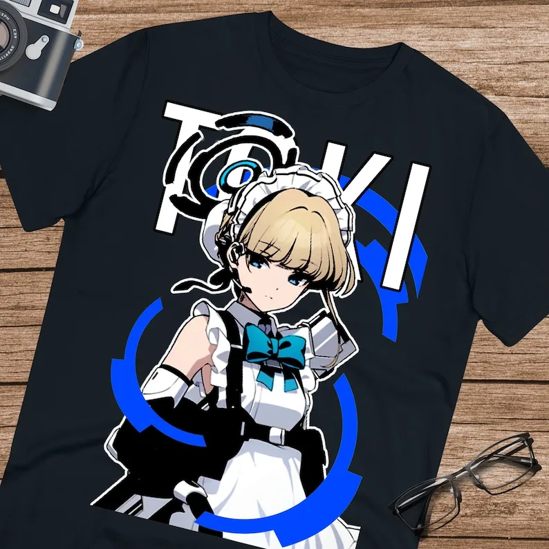 toki blue archive Shirt Fan-made Asuma Toki Shirt Waifu Blue Archive Unisex Ultra Cotton Tee