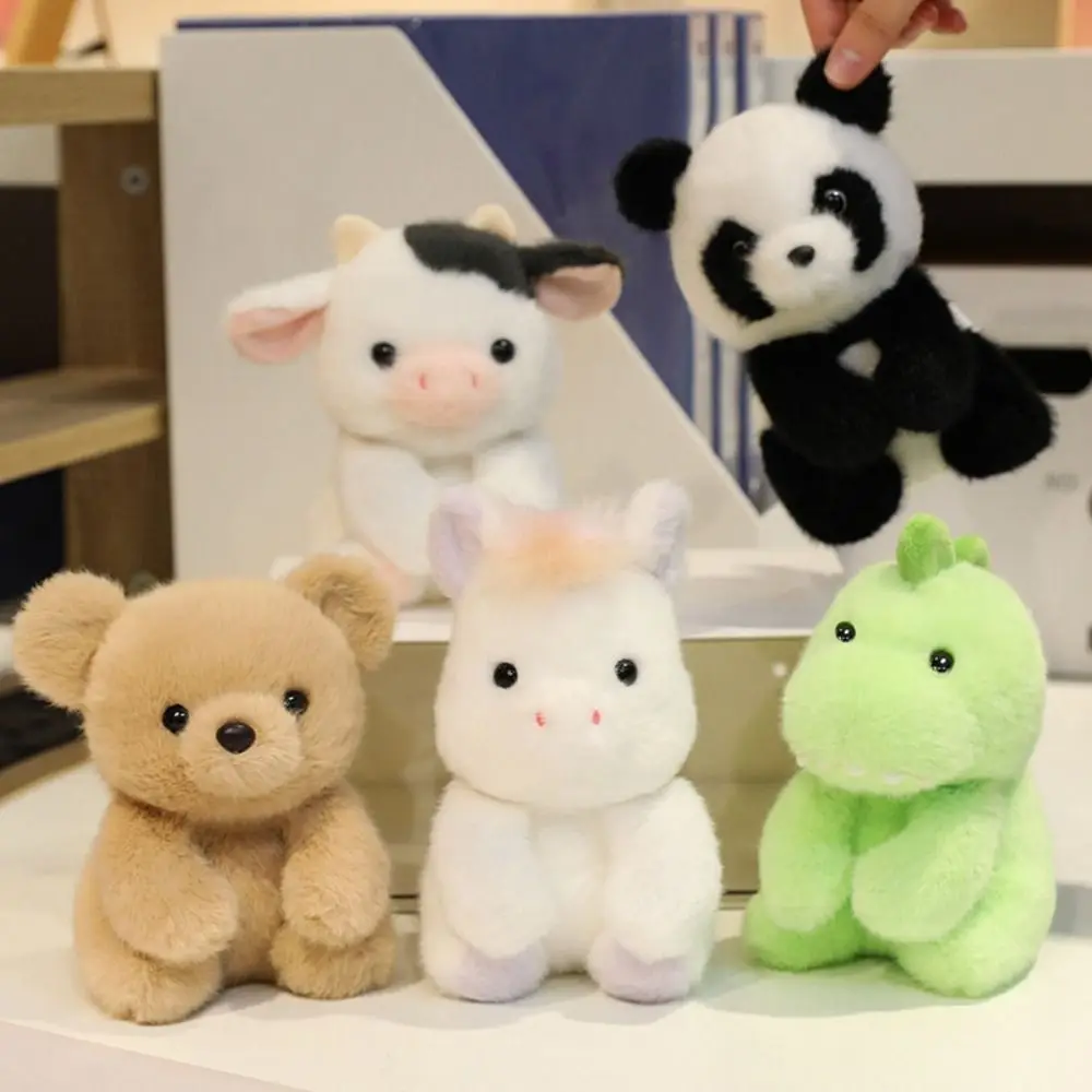 

Creative PP Cotton Dinosaur Plush Toy Sitting Collection Plush Desktop Buddy Toy Bear Mouse Cow Hug Pillow Children's Day