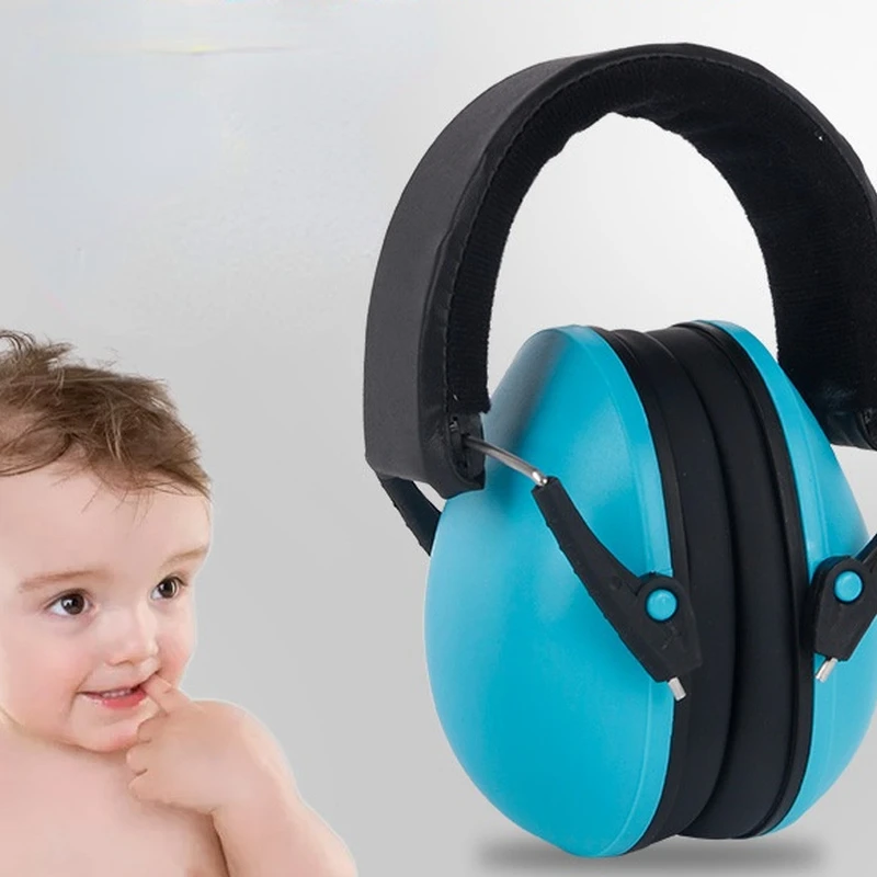 

Baby Noise Earmuffs for Children Sleep Ear Defenders Noise Proof Soundproof Ears Kids Anti-Noise Hearing Protection Ear Defender