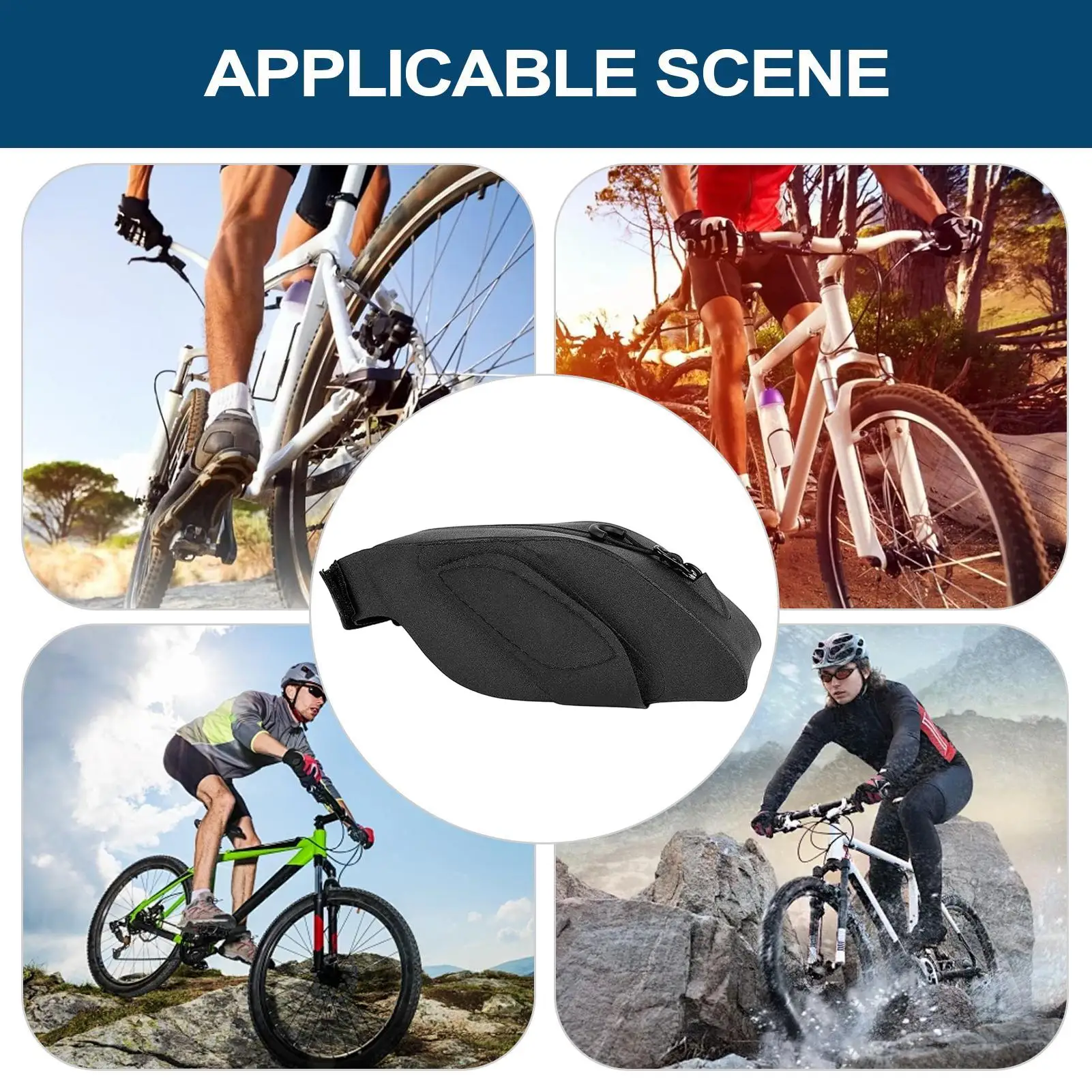 

Saddle Bag 0.25L Waterproof Bicycle Under Seat Packs for Men Women Mountain Road bike Commuting Travel Hiking