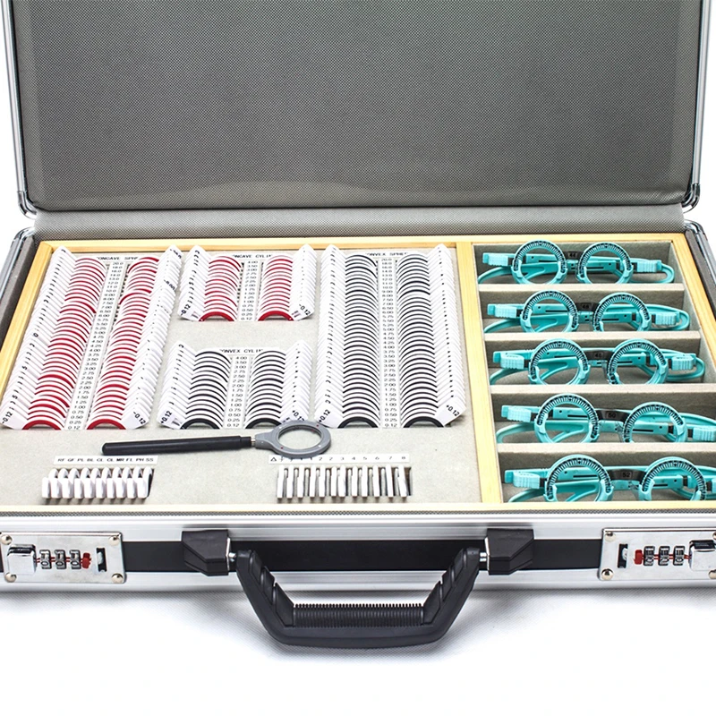 optical trial lens set High quality ophthalmic equipment New optometry instrument eye testing box