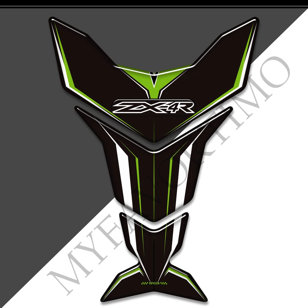 

For Kawasaki Ninja ZX-10R ZX10R ZX 10R Motorcycle Stickers Tank Pad Gas Fuel Oil Kit Knee Emblem Badge Decals Protector