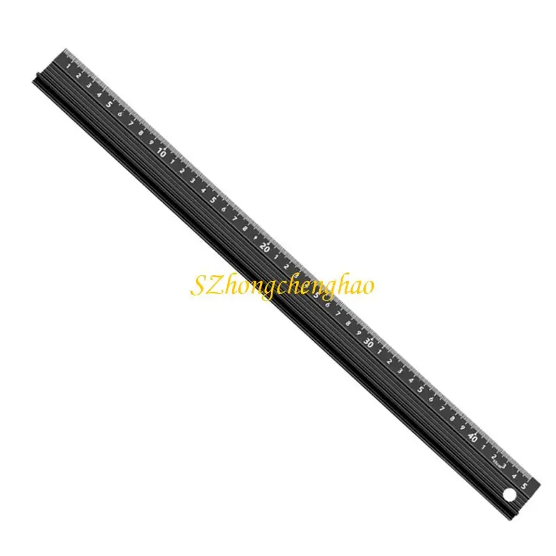 Linear Measurement Ruler L Type Cutting Ruler Craft Safety Ruler for Cutting 601D