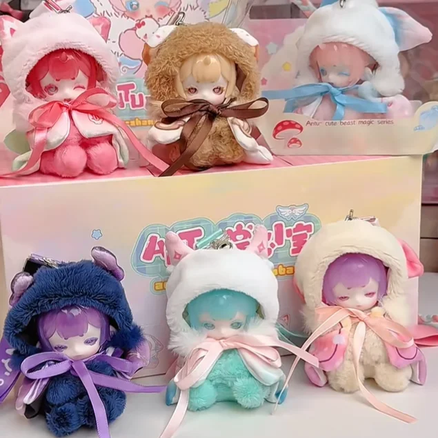 

Подлинная коробка Penny Box Antu-Zhangxinxiaobao серии слепая коробка милая экшн-фигурка виниловые куклы кулон игрушки сумка аксессуары загадочная коробка