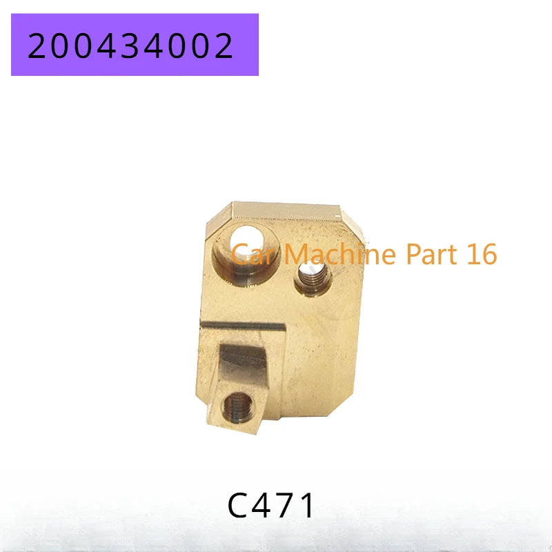 CNC Wire EDM Cut Power Feed Contact Holder Block 200434002 For Charmilles CNC Machine Service 1PC