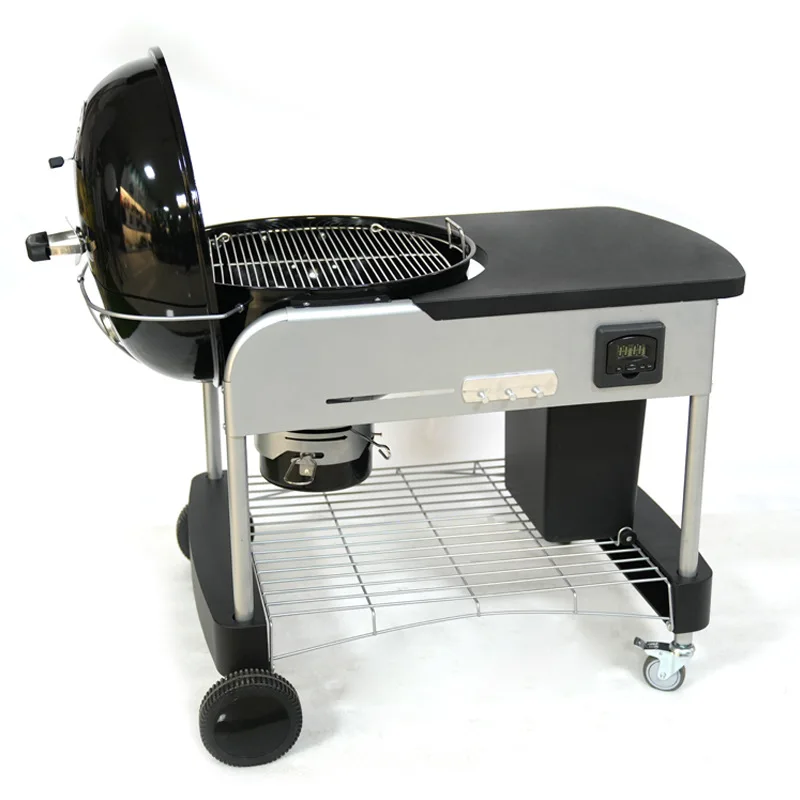 

Multifunctional Charcoal BBQ Car Outdoor BBQ Dining Car Apple Grill