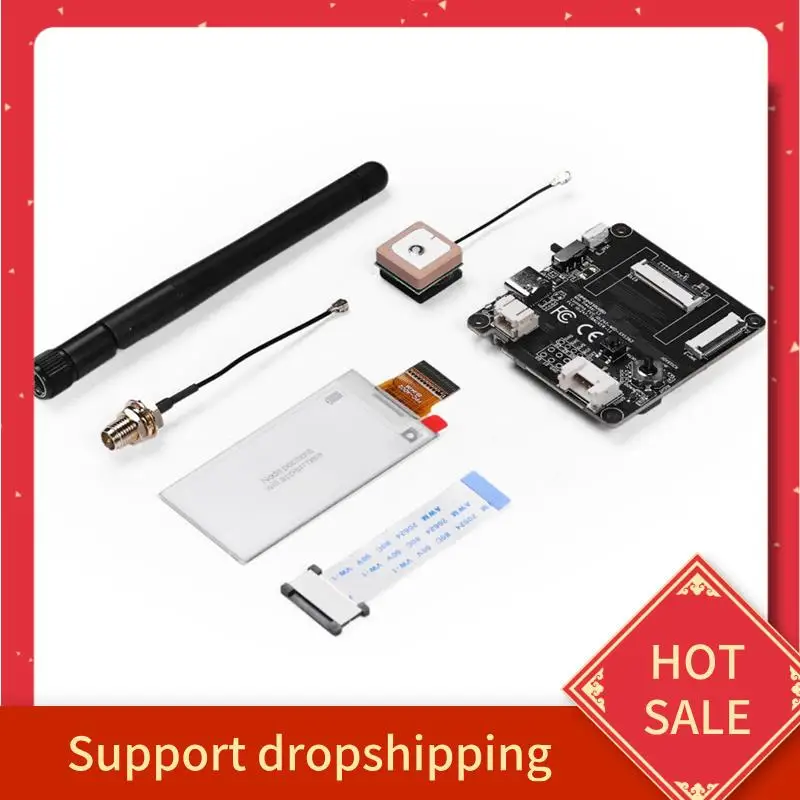 

B44C Wio Tracker L1 Металастичный узел E-Ink Дисплей Lora Wio-SX1262 862-930 МГц NRF52840 L76K GPS, беспроводной малой мощности, разработка Bo