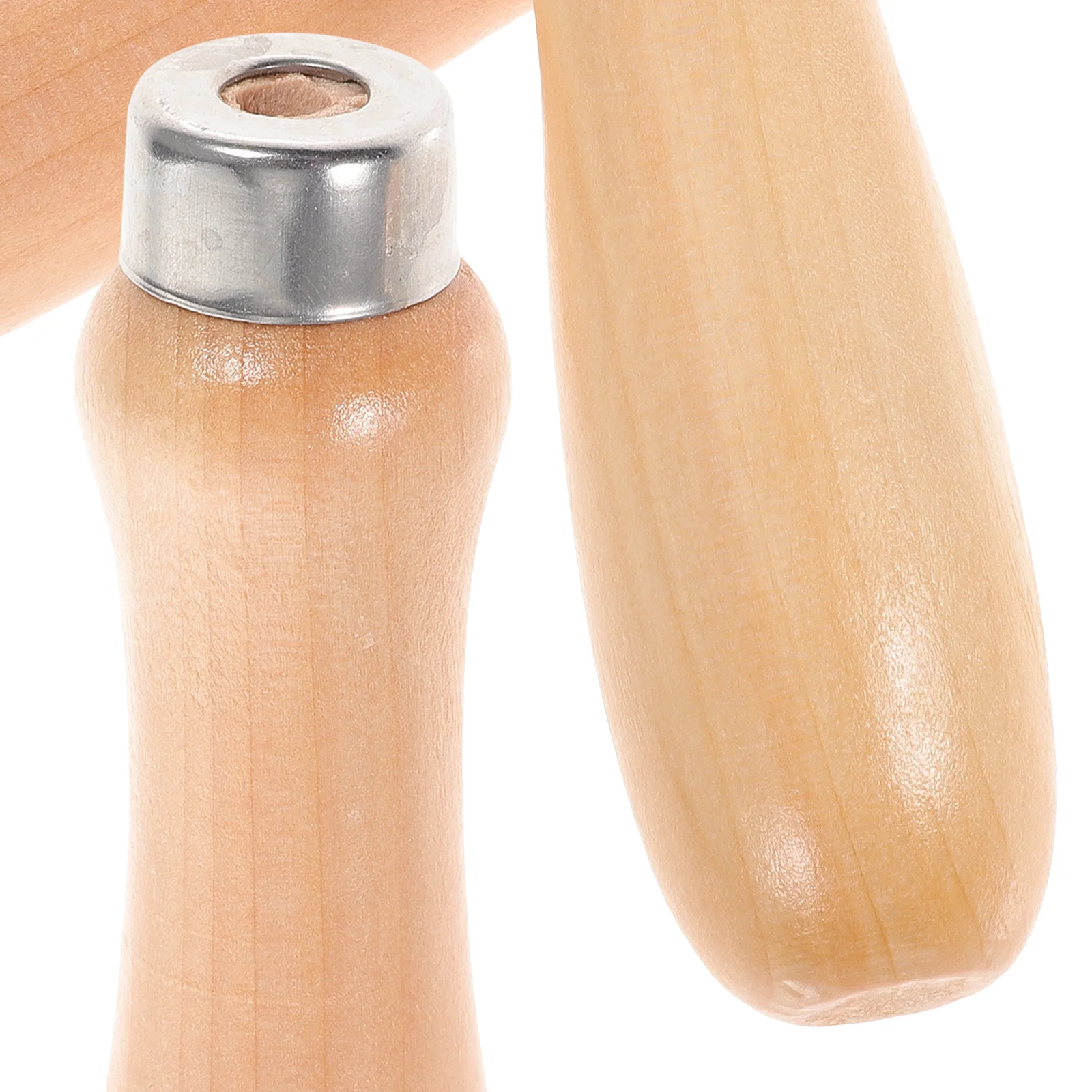 

5Pcs Premium Wooden File Handle Ergonomic Grip Replacement for Woodworking Metal Files Hand Drills Accessories