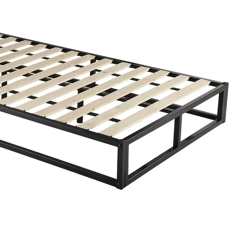 for  Best Selling Metal Platform Bed Frame with  Wood