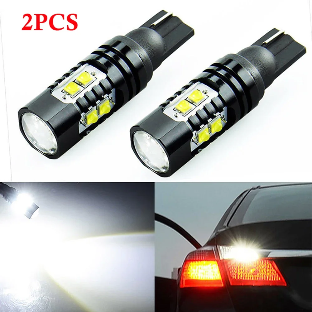 

2Pcs Car Backup Reverse Lights Bulb 50W LED LED Bulb DC 12V-24V 6500K High Power Tail Lamp Fog Lamp