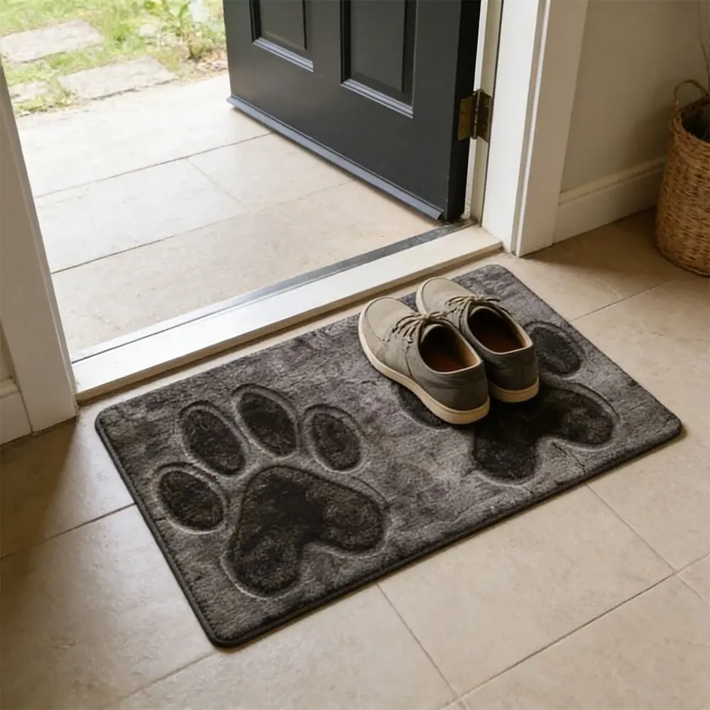 Portable Animal Carpet Soft Absorbent Bathroom Floor Mat 40x60cm/50x80cm Non-slip Blanket for Living Room Tea Table Bedside