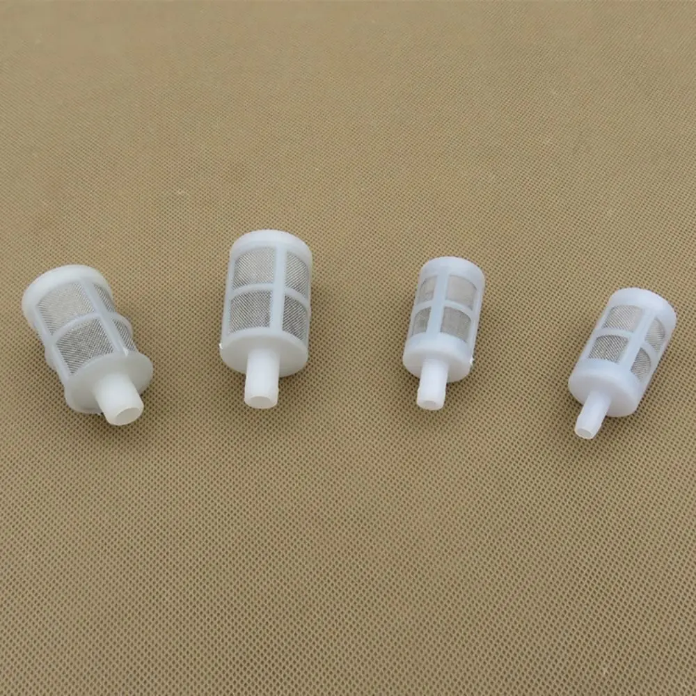 1/5Pcs Irrigation Aquarium Supplies Water Microfilter Diaphragm Pump 8mm 10mm 12mm Water Pump Net Filter Stainless Steel