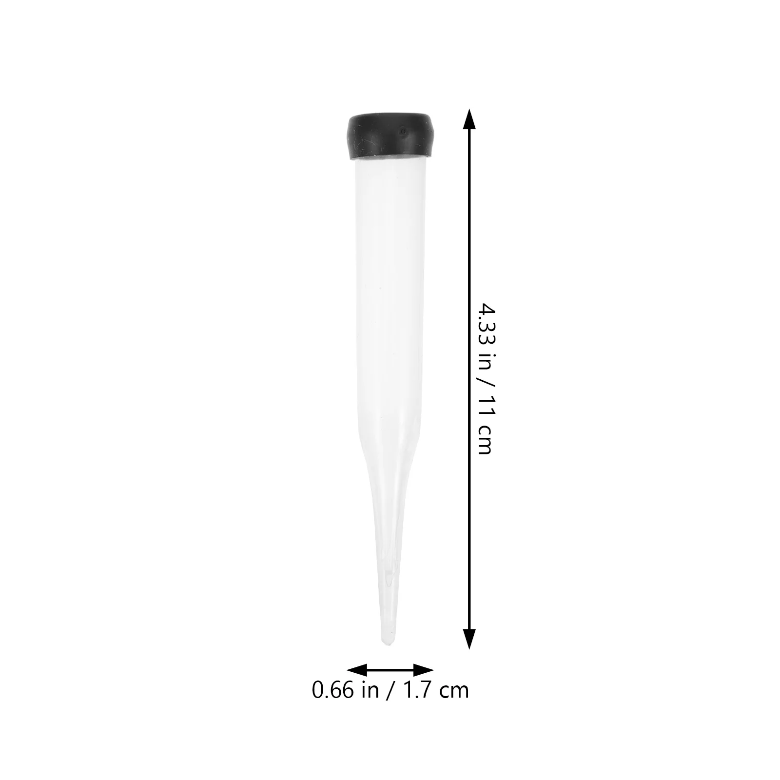 50Pcs Fresh Flower Water Tubes Plastic Flower Stem Protectors Clear Floral Arrangement Supplies for Roses Carnations - view 2