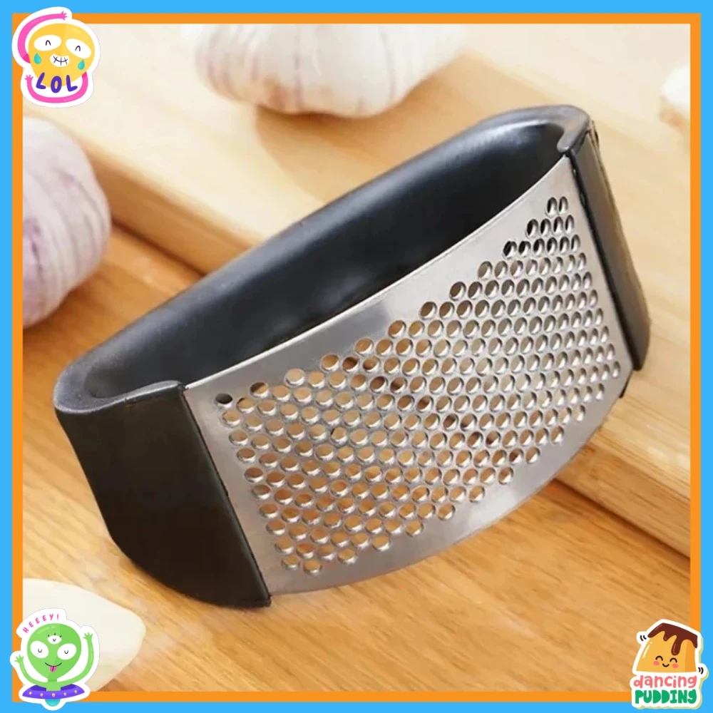 

Stainless Steel Garlic Press Crusher Manual Garlic Mincer Chopping Garlic Tool Fruit Vegetable Tools Kitchen Accessories Gadget