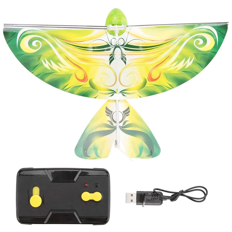 Remote control bird Remote-Controlled Bird Simulation Flapping-Wing Flight Pigeon Induction Bird Electric Eagle Remote