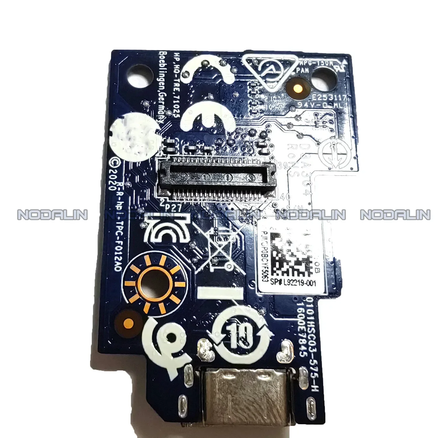 New L92219-001 L82462-001 For HP Z2 Tower G5 Front Flex IO USB-C Board