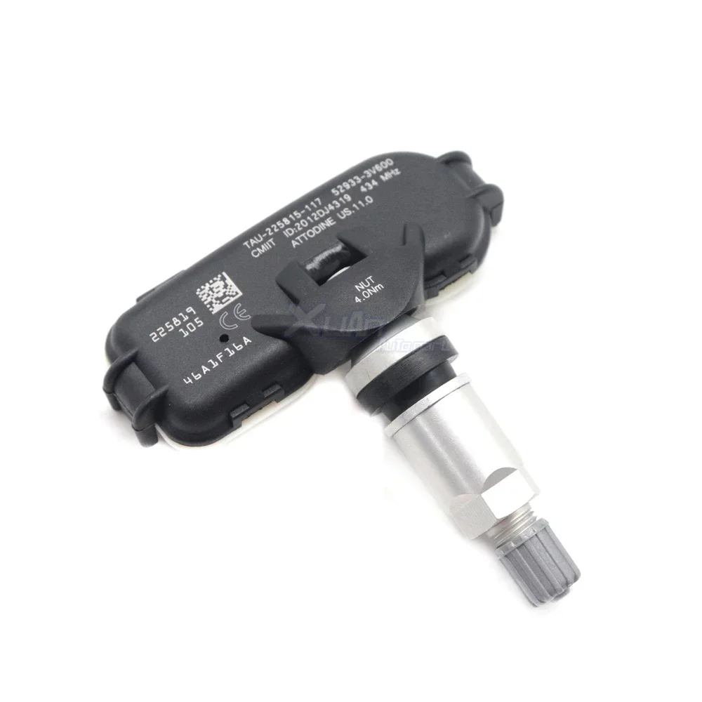 CAR NEW TPMS Tire Pressure Monitor Sensor 52933-3V600 For Hyundai Grandeur i40 Rio Hi-Line Azera HG 2014 2015 2016 2017 433MHz