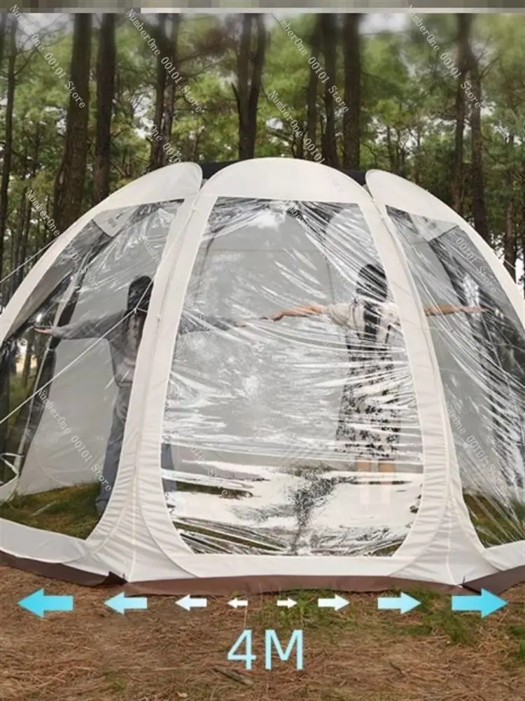 Transparent Tent Autumn and Winter Outdoor Windshield