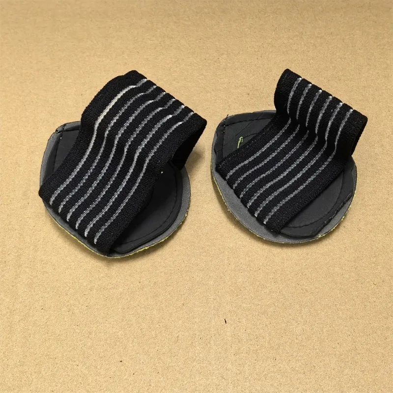 1pair Arch Support Cushions with Silicone Pad, Plantar Fasciitis Support Sleeves, Green Foot Arch Brace