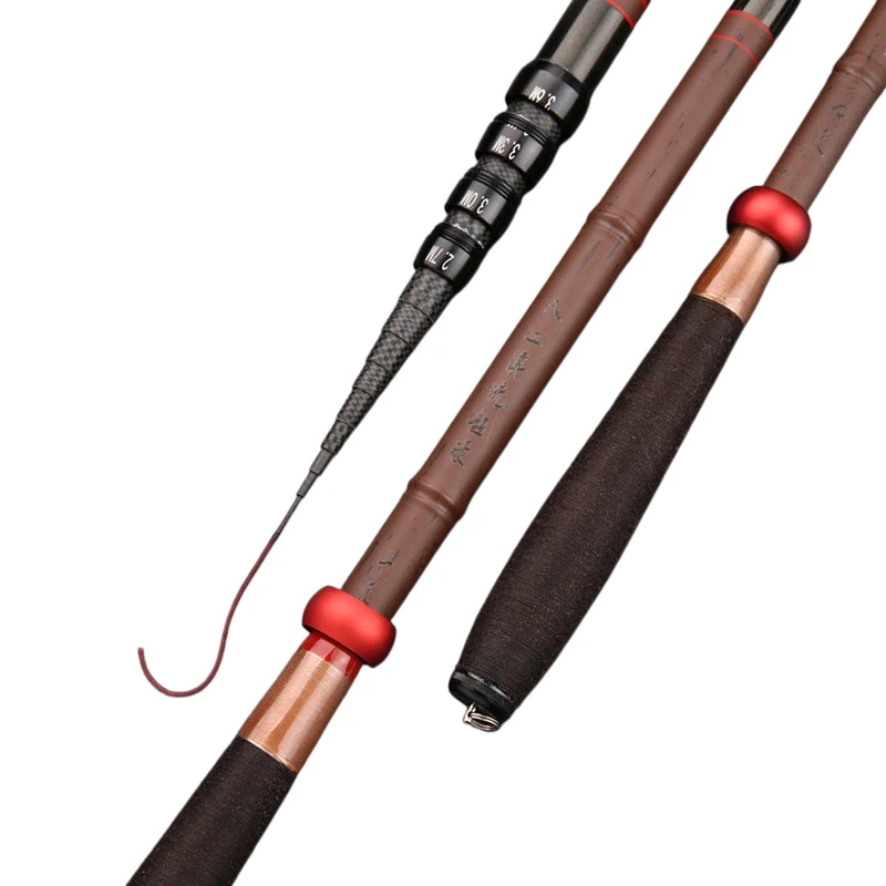 19H Ultra Short Pocket Stream Rod Super Hard Carbon Fiber Telescopic 38cm Portable Fishing Rod Carp Crucian Freshwater Hand Pole