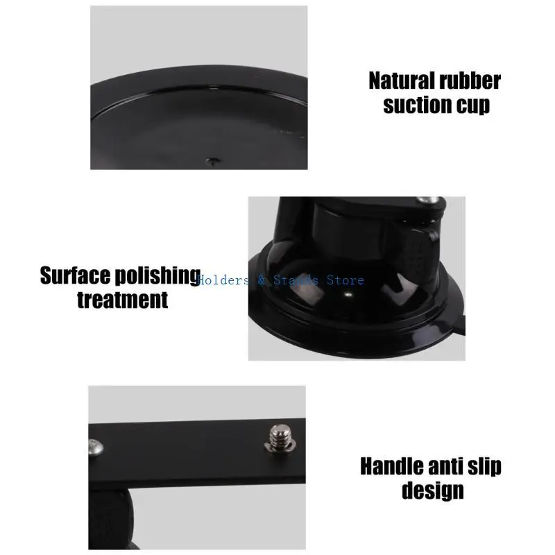 Y4UE SUSTIC CUP COFENT MONTEMPLE DASHCAM 1/4 ВИНТА НИЗКА ДАПАСНЫЕ Держащики Держатель камеры Video Actorers Stand Accessories