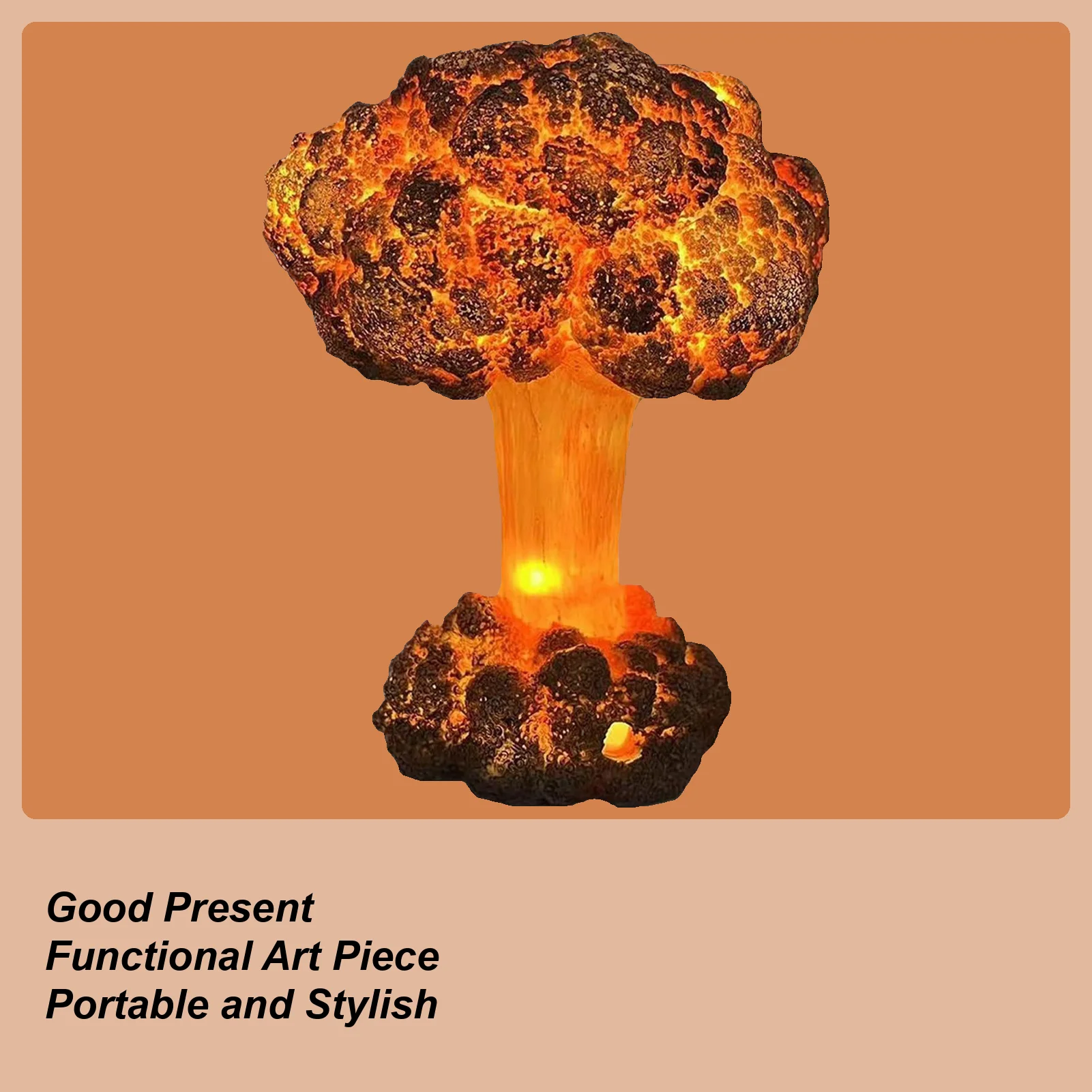

Mushroom Cloud Night Light LED Atmosphere Table Lamp Night Warm Light Decorative Lighting For Bedroom Festivel Gifts