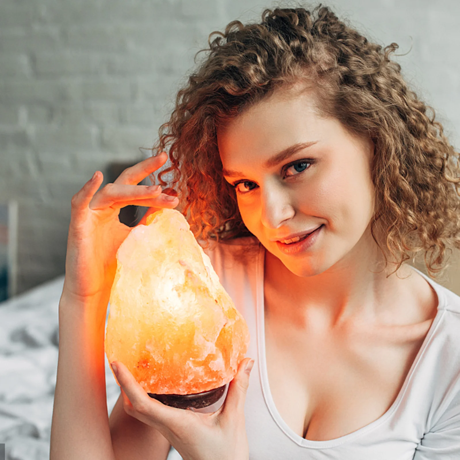 

Cord with Dimmer Switch Warm Light Orange Color Crystal Replacement Easy Install Butterfly Clip Design