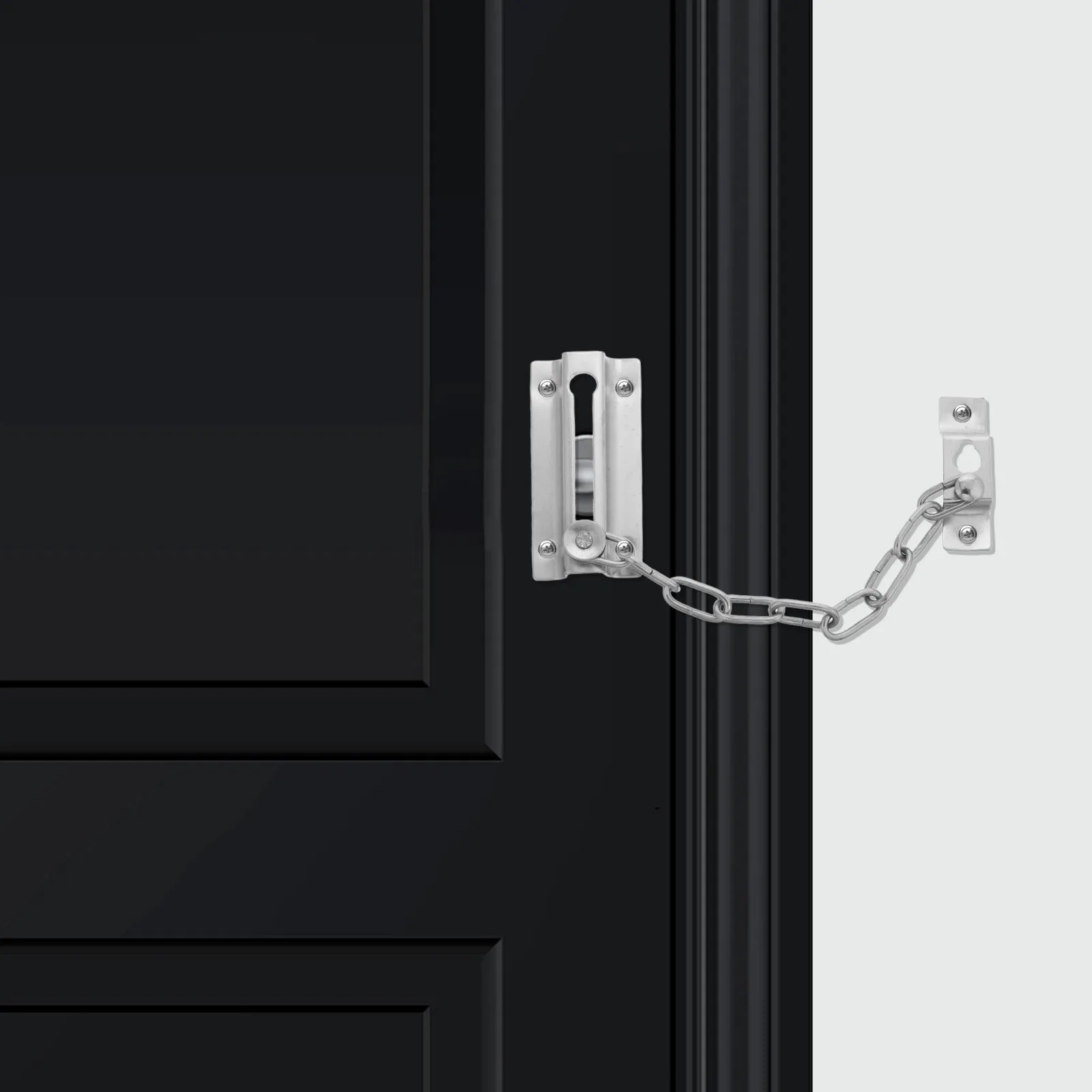 

Heavy Duty Stainless Steel Anti-Theft Door Chain Lock Precision Welded Security Chain for Front Interior Apartment Hotel Doors
