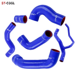 For 1993-1999 Fiat Punto GT 1.4L Turbo Intercooler & Radiator Coolant Hoses 1994 1995 1996 1997 Silicone Tube Kit 6Pcs 11 Colors