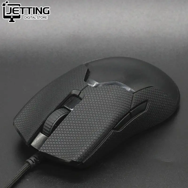 Mouse Skin Mouse Side Pads Left Right Button Stickers For Razer Viper Ultimate Mice Curved Edges Silicone Mouse Grip Tape Skate
