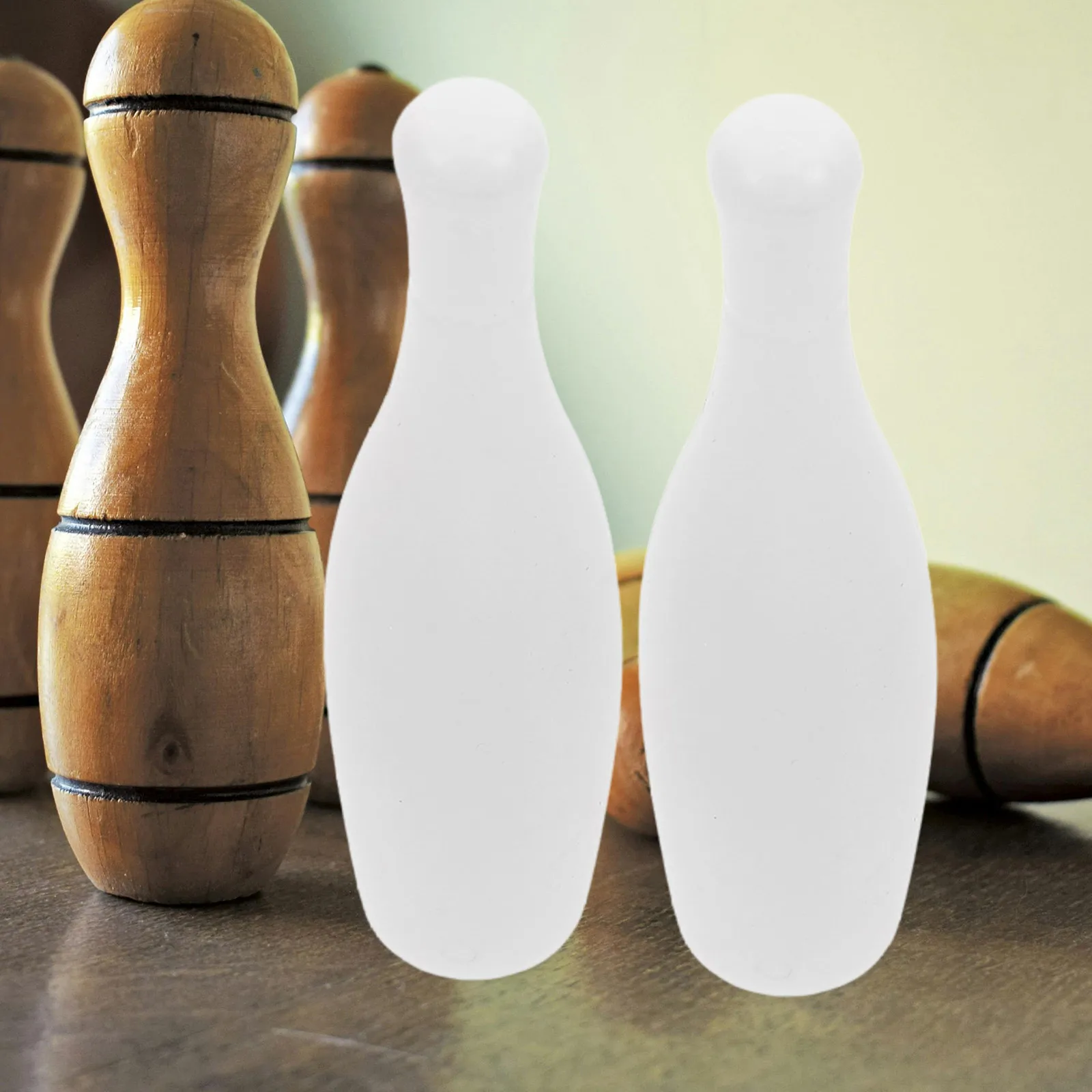 

20pcs Mini Bowling Balls Desktop Game Replacement Parts Hips Material Non-Deforming Simple Design For Tabletop Bowling Machine