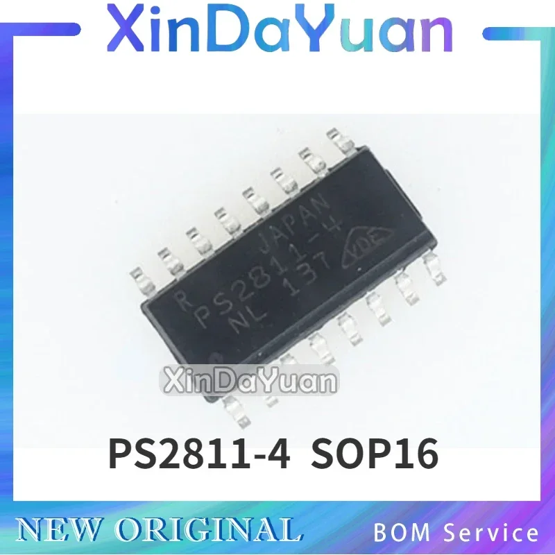 10 pcs PS2811-4 SOP-16 PS2811 Photoelectric Coupler