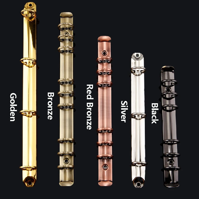 A4 A5 B5 A6 A7 205 240 285 Ringbuch-Clips, abnehmbare Schnalle, lose Blätter, Bindestreifen, Bindeklammern, Büro, Schulbedarf – Detail 3