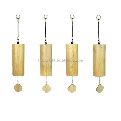 Bamboo Wind Chimes Pcs Outdoor Garden Decoration Yard Pendant Meditation Relaxation Chord Windbell Craft Music Aeolian Bells