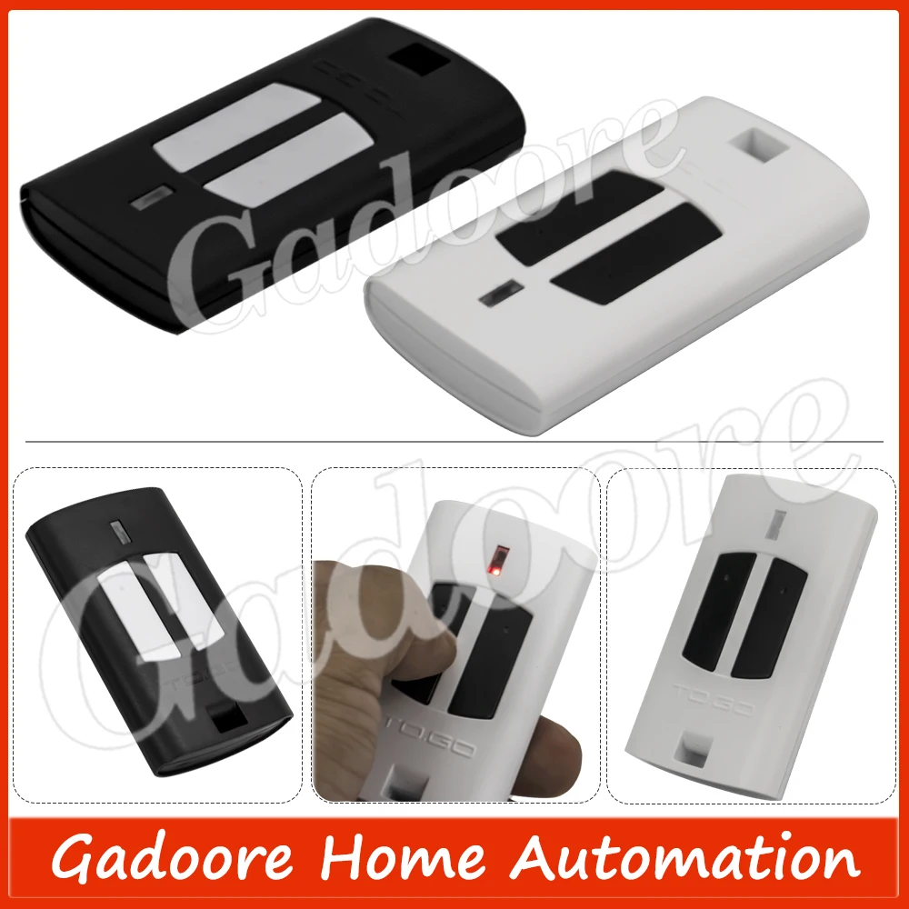 Gadoore TO.GO 2WV 2WP Garage Door Remote TO.GO 2WV TO.GO 2WP 433MHz Compatible with Beninca TO.GO 2WV 4WV TO.GO 2WP 4WP