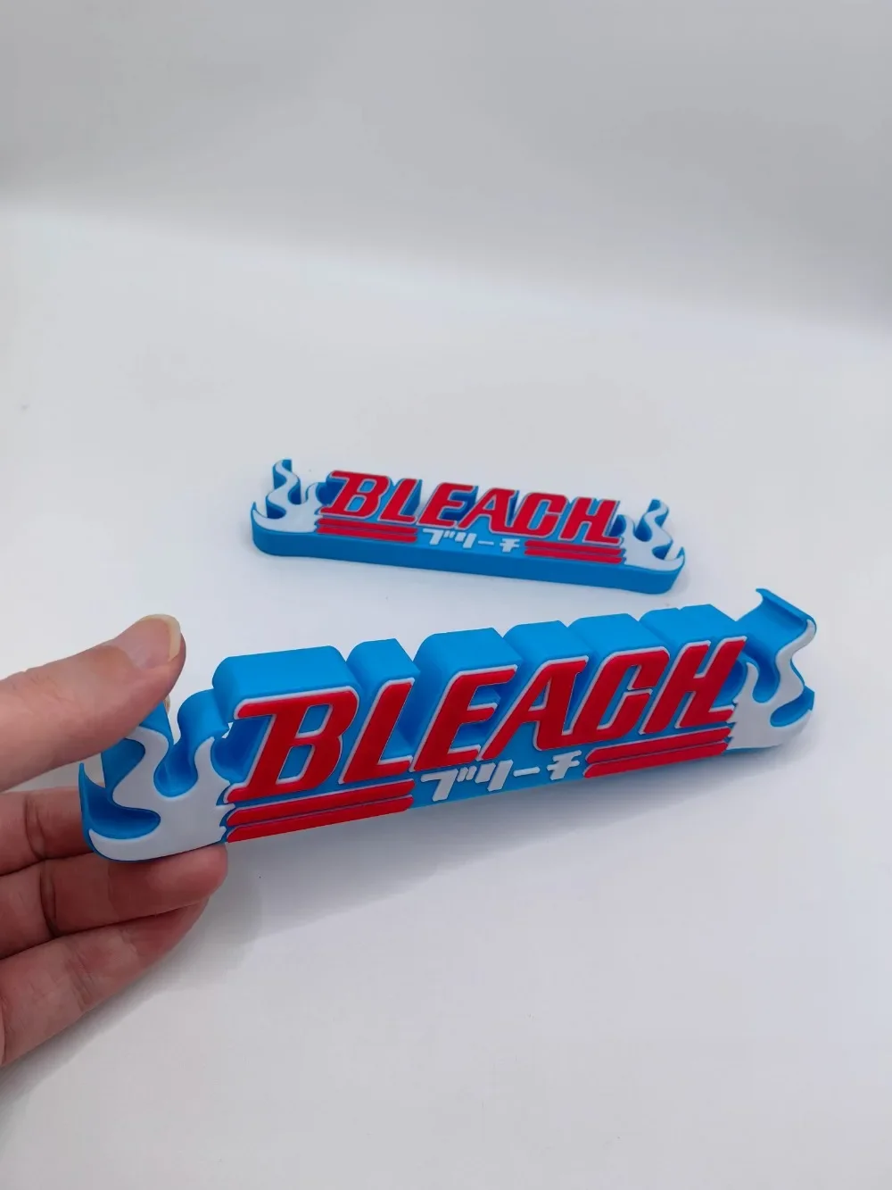 Anime Bleach 3D Tablica Imiennik Logo Stojak Lalka Znak dla Figurki Akcji Ichigo Model Lalka Rekwizyt Ekspozycyjny Drukowana w 3D Ozdoba Zabawka