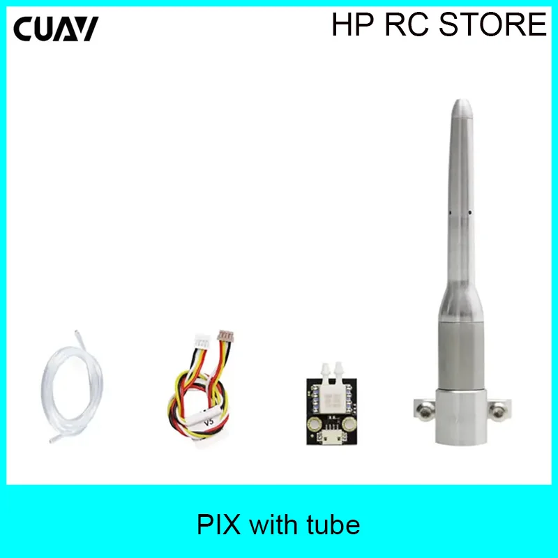 CUAV Airspeed Sensor with Pitot Tube for Fixed Wing Drone, Compatible with PX4 Pixhawk Flight Controller, UAV Accessory
