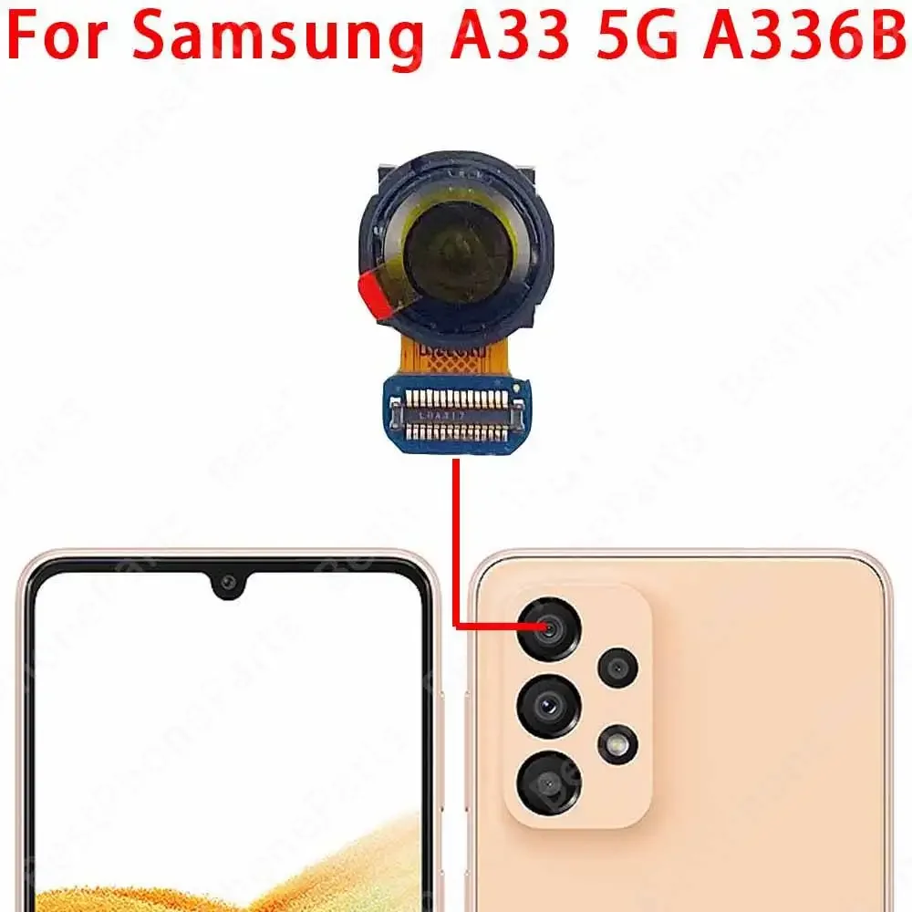 Rear Camera For Samsung Galaxy A53 A33 A73 5G A336 A536 A736 Backside Back Camera Module Replacement Spare Parts