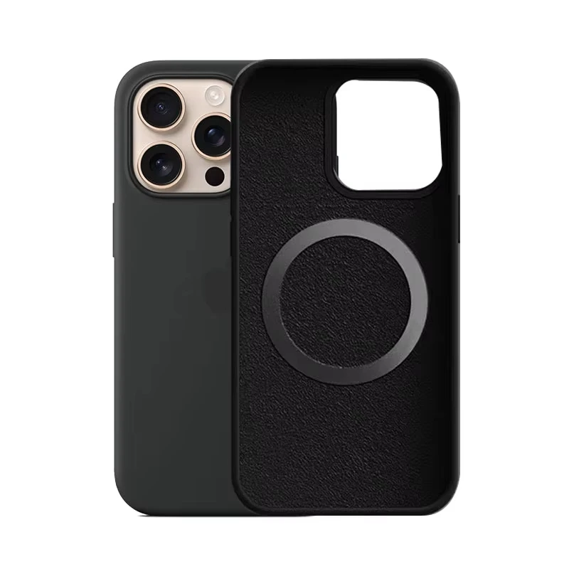 حافظات سيليكون رسمية أصلية لهاتف آيفون 17 16 13 14 15 Pro Max لهاتف أبل آيفون 16 Plus 13 14 15 17 Pro 17 حافظة مغناطيسية هوائية #2