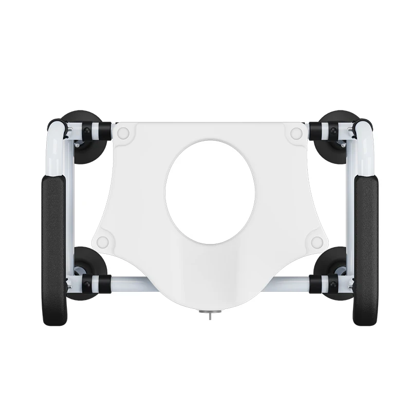 قضبان إمساك مقعد المرحاض المرتفعة من الفولاذ المقاوم للصدأ، قضيب مساعدة مقاوم للصدأ لمعدات سلامة الحمام لكبار السن #4