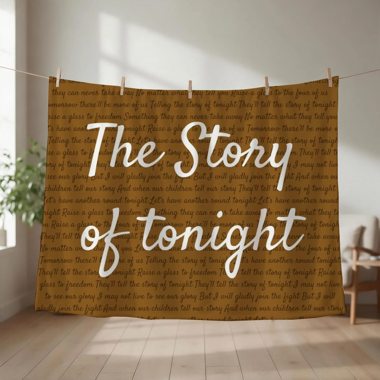 The Story of Tonight Throw Blanket Thin halloween manga Sofa Blankets