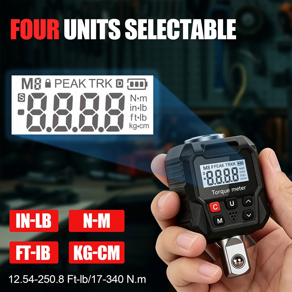 17-340N.m Digital Torque Meter - Torque Wrench Digital recension och pris