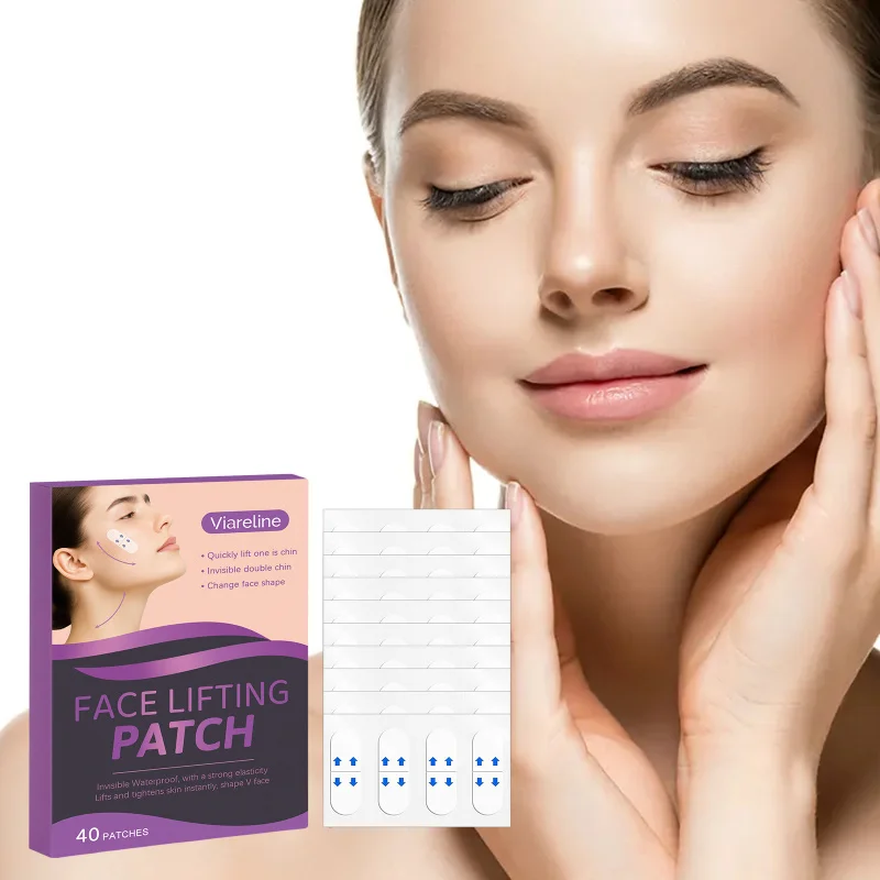 

Facial Invisible Care Patches Firm Face Lift Skin V-Shaped Small Face Daily Transparent Patches Improve Jawline Tighten Contours