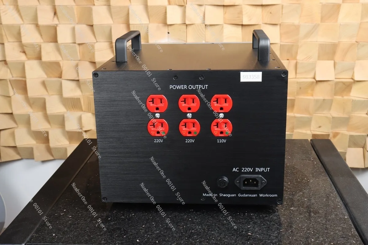 3-in-1 3000W Audio HiFi Regulated Power Supply No Hum 220/110/100 Upgraded Isolation Filter
